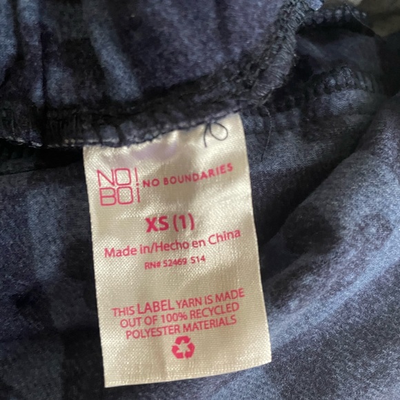 XS/S Blue and navy checkered overalls - Picture 2 of 4